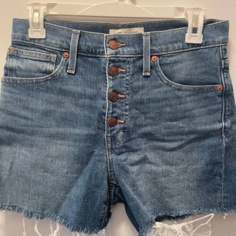 Madewell High-Rise Jean Shorts